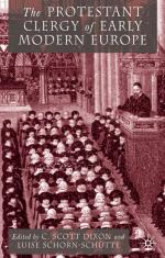 ISBN 9780333917763: The Protestant Clergy of Early Modern Europe