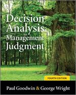 Decision Analysis for Management Judgment