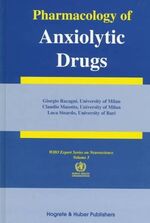 ISBN 9780889370883: Pharmacology of Anxiolytic Drugs