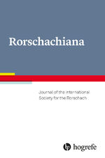 ISBN 9780889374959: Rorschachiana - Journal of the International Society for the Rorschach