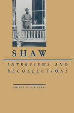 ISBN 9781349054046: Shaw