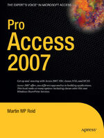 ISBN 9781590597729: Pro Access 2007