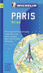 ISBN 9782067000117: Michelin Paris Atlas [Stadtplan mit Straßenverzeichnis]