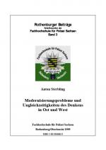 ISBN 9783000048609: Modernisierungsprobleme und Ungleichzeitigkeiten des Denkens in Ost und West