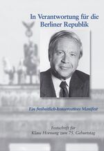 ISBN 9783000099335: In Verantwortung für die Berliner Republik