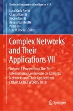 ISBN 9783030054106: Complex Networks and Their Applications VII