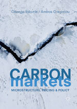 ISBN 9783030102760: Carbon Markets - Microstructure, Pricing and Policy