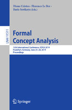 ISBN 9783030214616: Formal Concept Analysis | 15th International Conference, ICFCA 2019, Frankfurt, Germany, June 25-28, 2019, Proceedings | Diana Cristea (u. a.) | Taschenbuch | xiii | Englisch | 2019