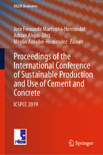 ISBN 9783030220334: Proceedings of the International Conference of Sustainable Production and Use of Cement and Concrete - ICSPCC 2019