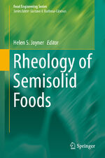 ISBN 9783030271336: Rheology of Semisolid Foods