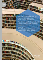 ISBN 9783030275723: Fuzzy Boundaries in Discourse Studies - Theoretical, Methodological, and Lexico-Grammatical Fuzziness