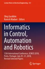 ISBN 9783030319953: Informatics in Control, Automation and Robotics - 15th International Conference, ICINCO 2018, Porto, Portugal, July 29-31, 2018, Revised Selected Papers