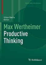 ISBN 9783030360658: Max Wertheimer Productive Thinking