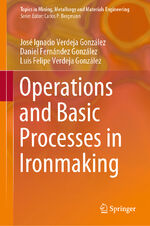 ISBN 9783030546052: Operations and Basic Processes in Ironmaking