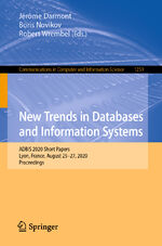 ISBN 9783030546229: New Trends in Databases and Information Systems – ADBIS 2020 Short Papers, Lyon, France, August 25–27, 2020, Proceedings