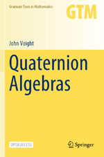 ISBN 9783030574673: Quaternion Algebras