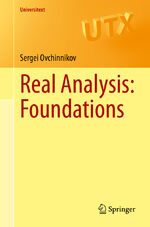 ISBN 9783030647001: Real Analysis: Foundations