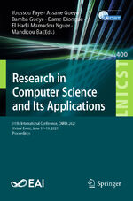 ISBN 9783030905552: Research in Computer Science and Its Applications – 11th International Conference, CNRIA 2021, Virtual Event, June 17-19, 2021, Proceedings