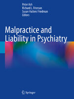 ISBN 9783030919771: Malpractice and Liability in Psychiatry