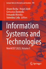 ISBN 9783031456411: Information Systems and Technologies – WorldCIST 2023, Volume 1