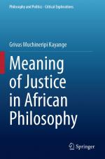 ISBN 9783031476006: Meaning of Justice in African Philosophy