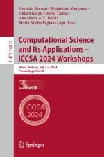 ISBN 9783031652370: Computational Science and Its Applications – ICCSA 2024 Workshops - Hanoi, Vietnam, July 1–4, 2024, Proceedings, Part III