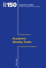 ISBN 9783034311410: Academic Identity Traits – A Corpus-Based Investigation