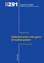 ISBN 9783034345217: Evidential verbs in the genre of medical posters – A corpus-based analysis