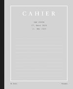 ISBN 9783038500766: Cahier - Rue Stein – 17. März 2020 bis 11. Mai 2020