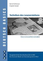 ISBN 9783039051953: Techniken des Leseverstehens: Trainingsprogramm