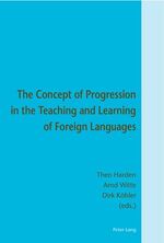 ISBN 9783039102891: The Concept of Progression in the Teaching and Learning of Foreign Languages