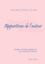 ISBN 9783039104383: Apparitions de l’auteur - Etudes interdisciplinaires du concept d’auteur