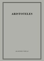 ISBN 9783050009278: Aristoteles: Aristoteles Werke / Physikvorlesung