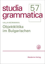 ISBN 9783050038728: Objektklitika im Bulgarischen