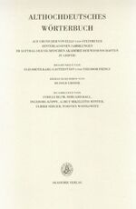 ISBN 9783050038896: Althochdeutsches Wörterbuch, Auf Grund von Elias Steinmeyer hinterlassenen Sammlungen im Auftrag der Sächsischen Akademie der Wissenschaften zu Leipzig. Band V. K - L: Dritte Lieferung