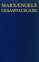 Abt. 2.,, "Das Kapital" und Vorarbeiten / Band 3., Zur Kritik der politischen Ökonomie : (Manuskript 1861 - 1863) / Karl Marx