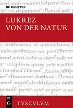 ISBN 9783050063928: Von der Natur / De rerum natura - Lateinisch - deutsch