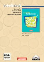 ISBN 9783060007004: Lernstufen Mathematik - Hauptschule Nordrhein-Westfalen / 9. Schuljahr - Arbeitsheft mit eingelegten Lösungen und CD-ROM