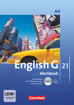 ISBN 9783060312726: English G 21 - Ausgabe A - Band 4: 8. Schuljahr - Workbook mit CD-ROM und Audios online