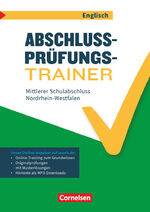 ISBN 9783060348565: Abschlussprüfungstrainer Englisch - Nordrhein-Westfalen - 10. Schuljahr - Mittlerer Schulabschluss - Arbeitsheft mit Lösungen und Online-Training Grundwissen - Mit Audios online