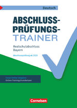 ISBN 9783062060359: Abschlussprüfungstrainer Deutsch - Bayern - 10. Jahrgangsstufe - Realschulabschluss - Arbeitsheft mit Lösungen und Online-Training Grundwissen