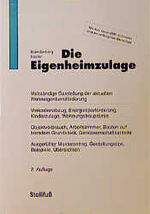 ISBN 9783082159026: Die Eigenheimzulage