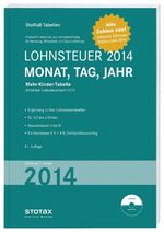 ISBN 9783083349143: Tabelle, Lohnsteuer 2014 Mehr-Kinder-Tabelle - Allgemeine Tabelle 3,5 bis 6 Kinderfreibeträge