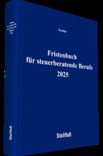 ISBN 9783083630258: Fristenbuch für steuerberatende Berufe 2025