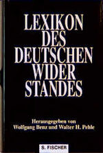 ISBN 9783100057020: Lexikon des deutschen Widerstandes.