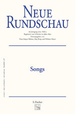 Neue Rundschau 2005/3 - Songs