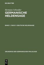 ISBN 9783110001631: Deutsche Heldensage