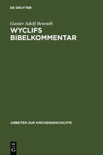 ISBN 9783110012354: Wyclifs Bibelkommentar