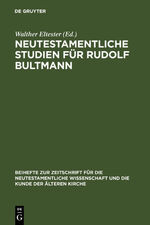 ISBN 9783110024227: Neutestamentliche Studien für Rudolf Bultmann – Zu seinem siebzigsten Geburtstag am 20. August 1954