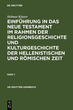 ISBN 9783110024524: Einführung in das Neue Testament im Rahmen der Religionsgeschichte und Kulturgeschichte der hellenistischen und römischen Zeit